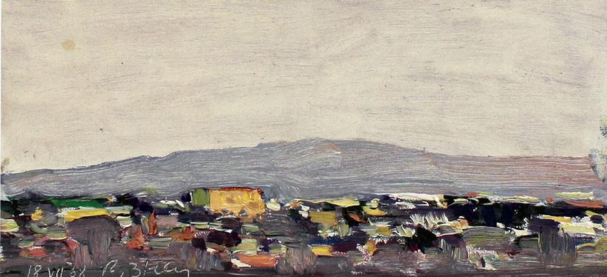 Кузнецов Николай Дмитриевич. Деревня Бюрганы. Совхоз «Гигант» 